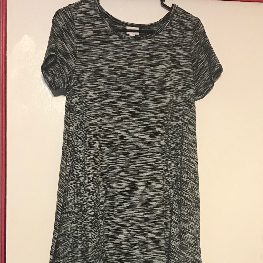Lularoe XXS Black and white Carly